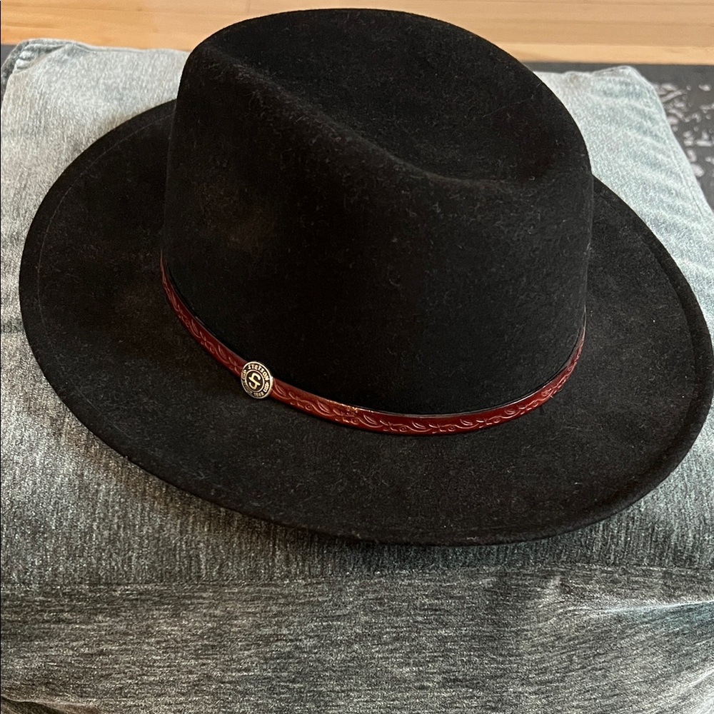 Stetson Black Wool Hat
